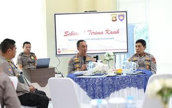Kapolda Sumsel Gelar Coffee Morning Anev Kinerja, PJU Diminta Kuasai Teknis dan Administrasi Secara Menyeluruh