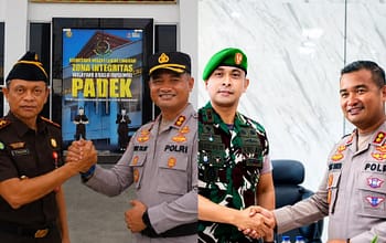 Cegah Adu Domba, Polres Murata Jalin Silaturahmi dengan Kodim 0406/LLG dan Kejari Lubuk Linggau