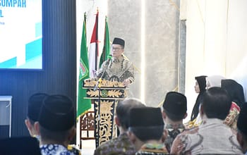 Lantik Tiga Kepala KUA, Kakanwil Kemenag Sumsel Minta Tingkatkan Profesionalisme dan Komunikasi