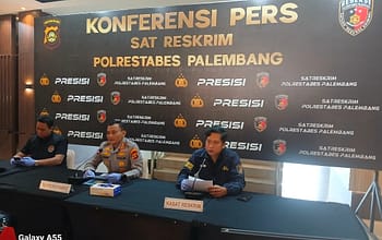 Polrestabes Palembang Ringkus Pembegal Wanita di Kertapati, Satu Pelaku Masih Buron