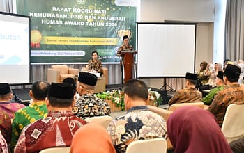 Perkuat Keterbukaan Informasi, Kemenag Sumsel Luncurkan AIOHUMAS 3.0 dan Gelar Anugerah Kehumasan 2026