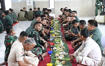 Munggahan Penuh Kebersamaan, Danrem 044/Gapo: Mari Sambut Ramadhan dengan Hati Bersih