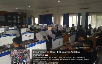 PELAKSANAAN TKA GELOMBANG PERTAMA DI SMKN 3 PALEMBANG BERJALAN LANCAR DAN TERTIB