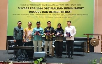 Workshop PSR dan Pekan Benih Sawit 2026 Dorong Produktivitas Petani Sumsel