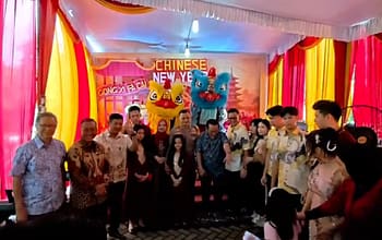 Rayakan Imlek 2577, Zewwy Salim Gelar Open House di Hadiri Dir BNN & Kapolrestabes Palembang
