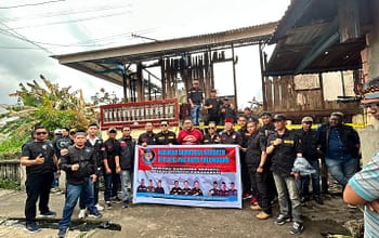 Harimau Sumatera Bersatu Salurkan Bantuan untuk Korban Kebakaran di Kertapati