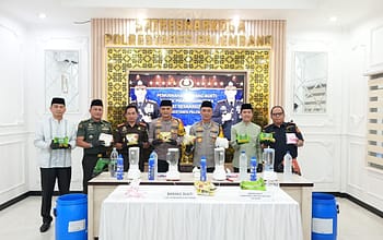 Perang Total Narkoba, Polda Sumsel Musnahkan 8 Kg Sabu dan Bongkar Jaringan Internasional