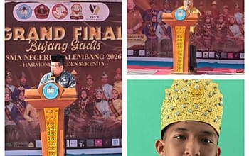 SMA Negeri 4 Palembang Sukses Gelar Grand Final Pemilihan Bujang Gadis 2026
