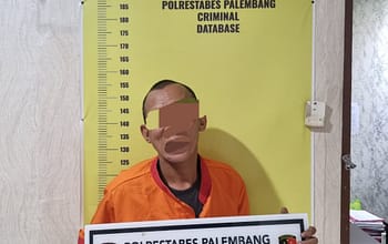 Polrestabes Palembang Ringkus Pencuri Spesialis Gudang Perkakas di Ilir Timur I