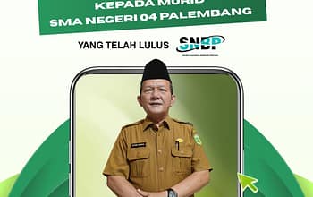 SMA Negeri 4 Palembang Cetak Prestasi Gemilang, 51 Siswa Lulus SNBP 2026