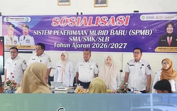 Kadisdik Sumsel Beserta Jajaran Sosialisasikan Aturan Baru SPMB 2026 di SMAN 14 Palembang