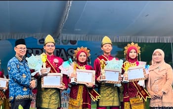 Wajah Baru Duta Pelajar: M. Zaidan dan Fakhirah Aulia Resmi Terpilih di Grand Final Bujang Gadis Smanam 2026