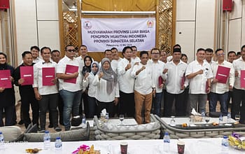 Nakhoda Baru Muaythai Sumsel: Ryonaldo Juliantino Pimpin Misi Kebangkitan Menuju PON Sulawesi Utara