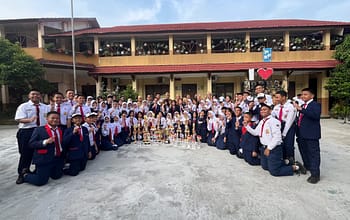 Sabet Juara Umum LMC XI 2026, Marching Band SMPN 1 Palembang Borong Piala Kementerian