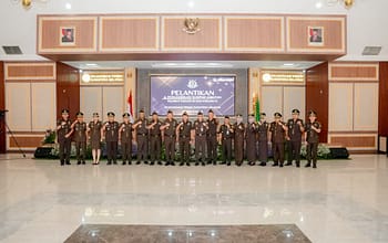 Segarkan Struktur Organisasi, Wakajati Sumsel Lantik Pejabat Eselon III dan IV Baru