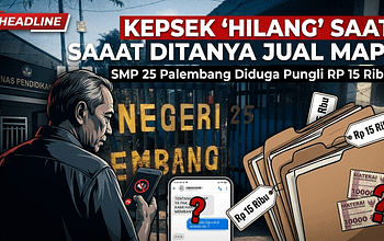 Dugaan Komersialisasi PPDB di SMPN 25 Palembang: Kepsek Mulai ‘Sembunyi’ dan Lempar Tanggung Jawab ke Konveksi?