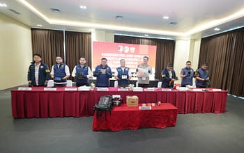 Joint Operation Polda Sumsel dan Bea Cukai Putus Jalur Narkoba Tambang, 11.443 Ekstasi dan 1,3 Kg Sabu Disita