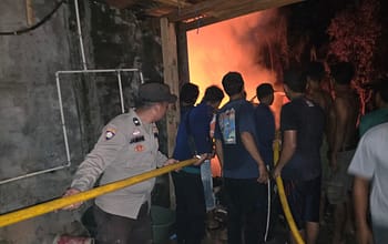 Polda Sumsel Tingkatkan Respons Kedaruratan, Kebakaran Rumah di OKU Berhasil Ditangani
