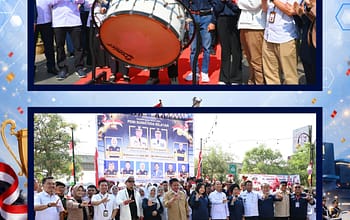 Ukir Prestasi di Piala Kemerdekaan Gubernur Sumsel 2026, Tim Drum Band SMKN 6 Palembang Raih Juara